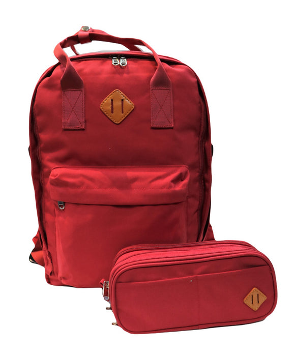 B-2678 Backpack 16.5"-Red