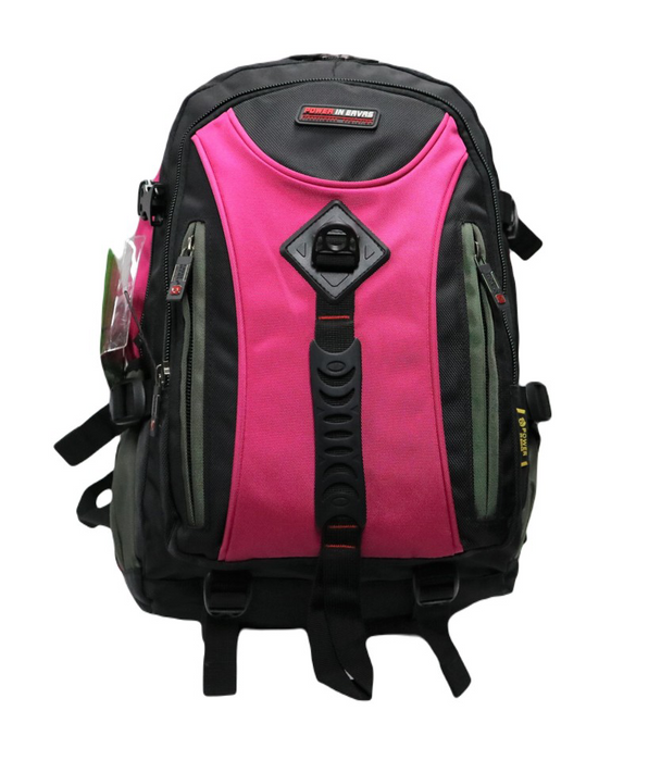20 Inch Backpack Fuchsia School Bookbag Travel Everyday Day Pack 7906