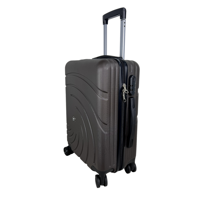 L-6822-3-pc(20'24"28") PC Luggage-Coffee