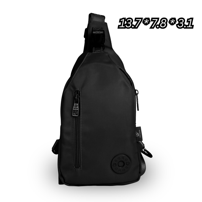 2501#-2 Lightweight Nylon Sling Backpack Chest Bag – Everyday Travel Crossbody