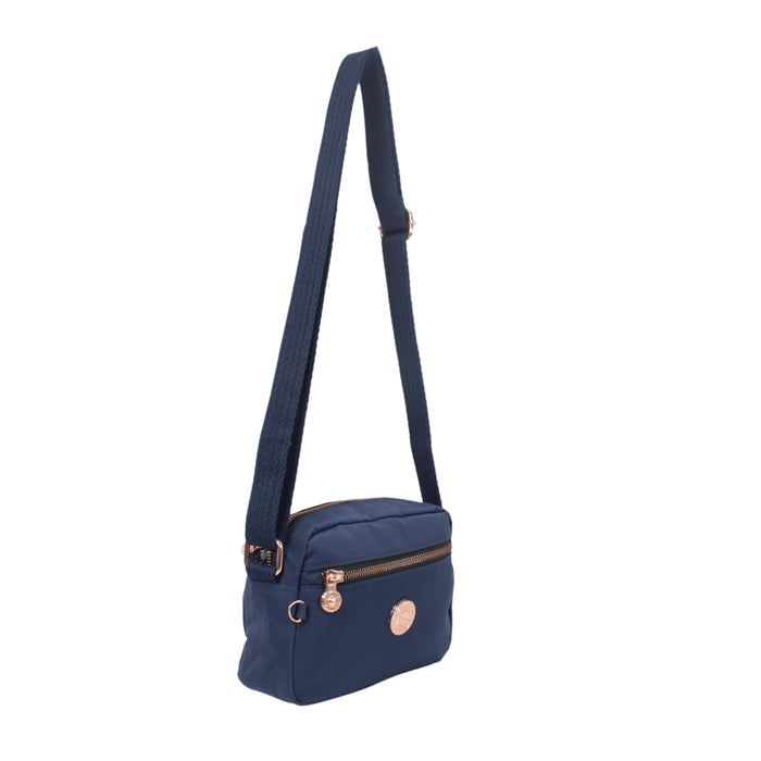 C-B 8716 Cross Body Bag-Navy