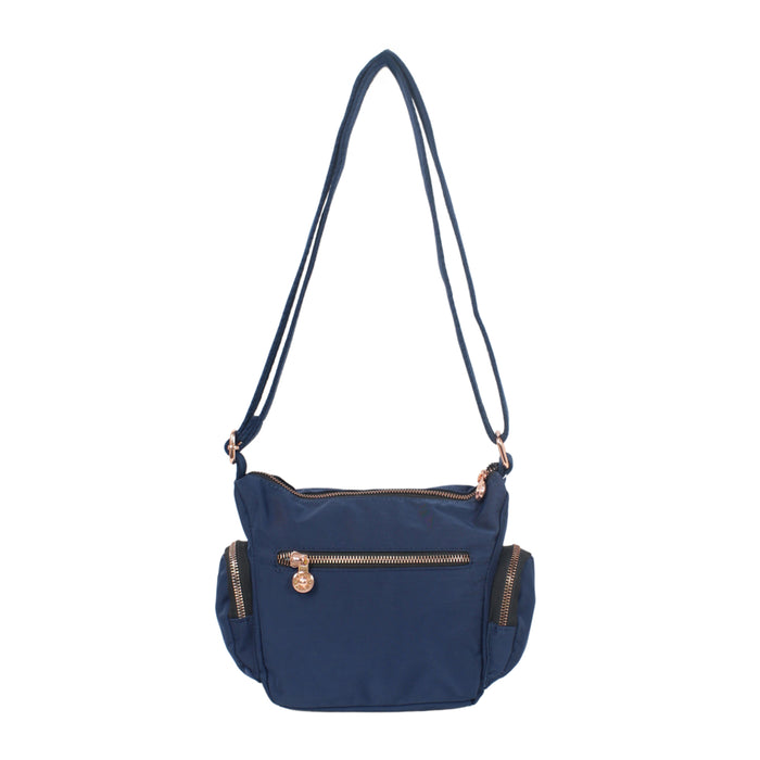 C-B 8718 Cross Body Bag-Navy