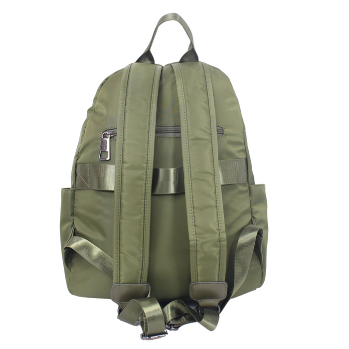 14.5 Inch Backpack Brown School Bookbag Commuter Travel Daypack B2006