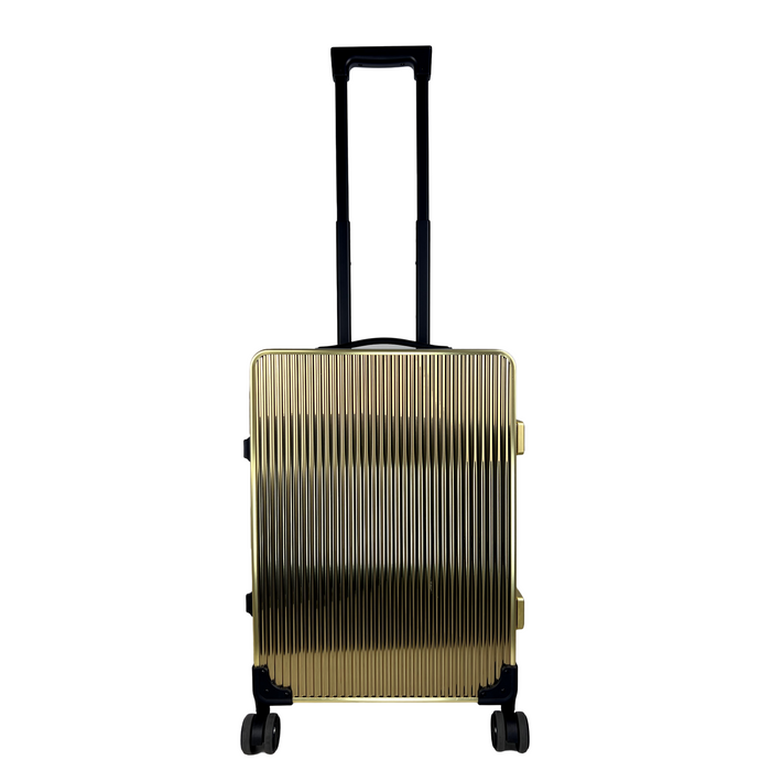 L-016-7 20" Titanium Steel Luggage-Gold