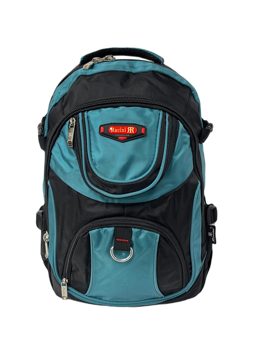 18.5 Inch Backpack Light Blue School Bookbag Everyday Travel Day Pack 9615