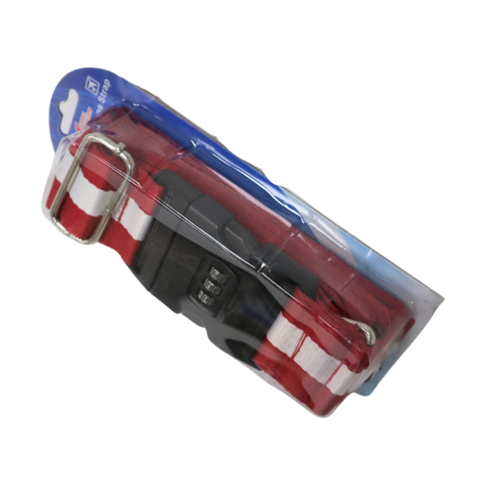 Luggage Strap with Combination Lock for Travel