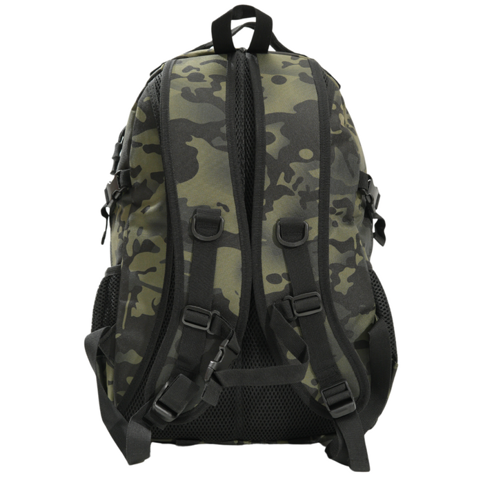 B-38806-6 Backpack 18" Black Camou