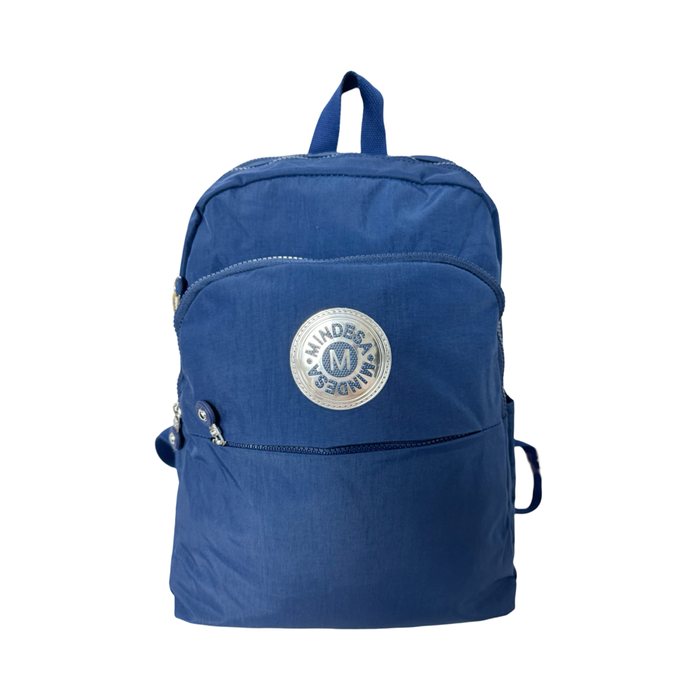 Backpack Navy School Travel Bookbag Everyday Day Pack B8754