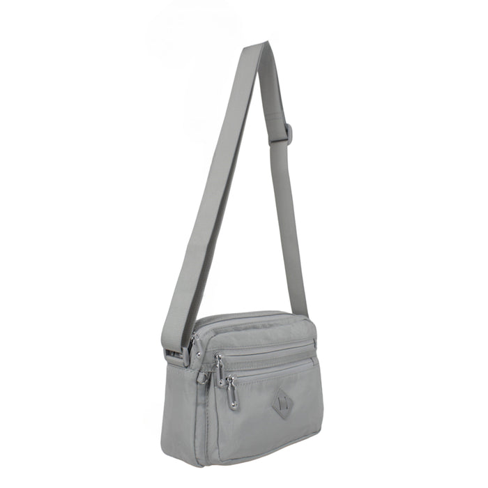 C-B 1568 Cross Body Bag-Grey