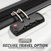 Luggage Set 3 Piece Hardside Spinner Suitcase 20 26 30 Inch TSA Lock L948A