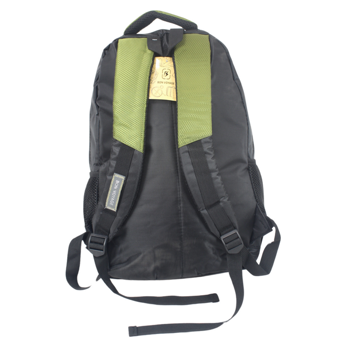 18 Inch Backpack Green School Travel Bookbag Commuter Day Bag 9927