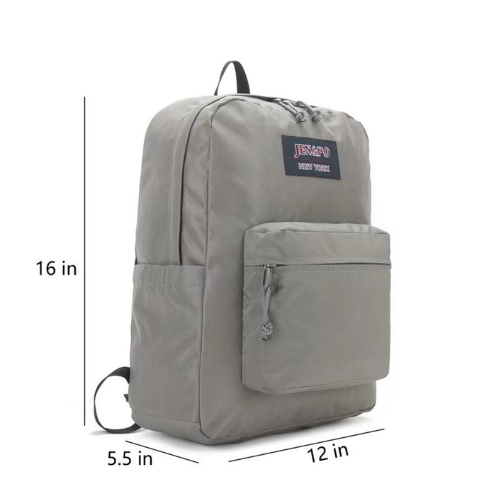 B-B 8647 Backpack-Grey 16"