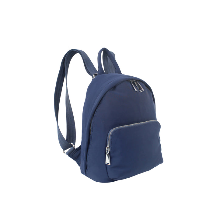 Mini Backpack Blue 11 Inch Compact School Bookbag Travel Daypack B19078
