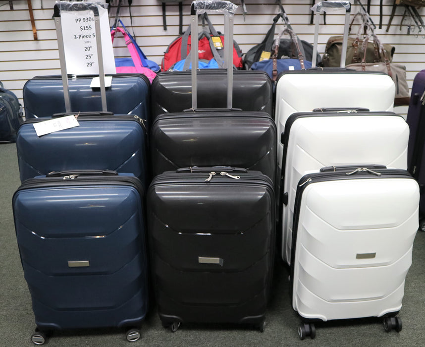 L-PP 9303 3-pc Luggage(20"25"29")-White