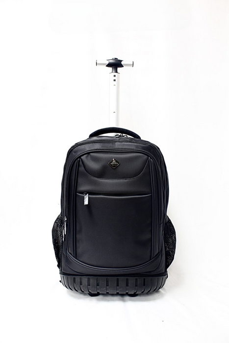 B-1932-19" Backpack With Wheel-Black