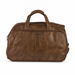 20 Inch Classic Wheeled Duffel Bag for Weekend Travel - Brown