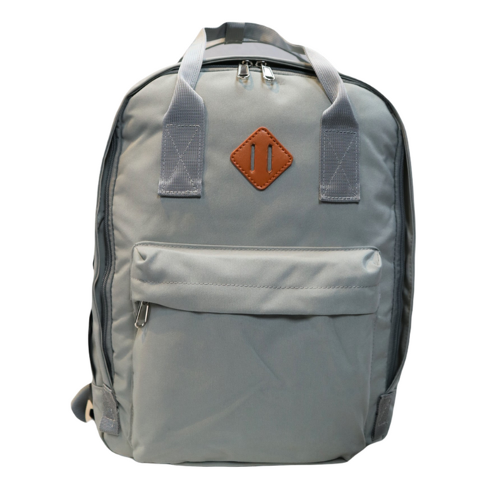 B-2668 Backpack 14.5"-Light Grey