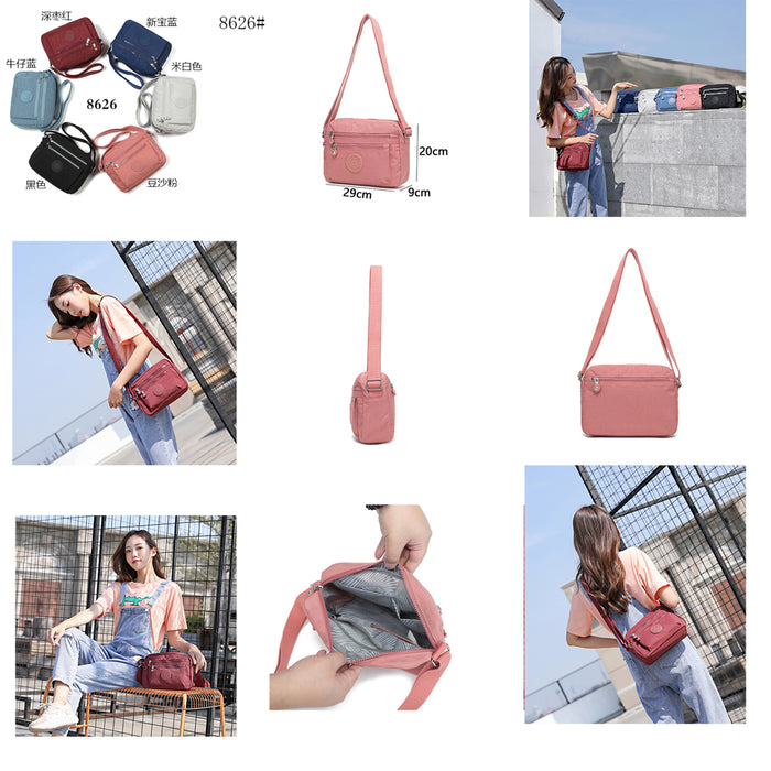 Lightweight Crossbody Bag - Everyday Travel Shoulder Bag