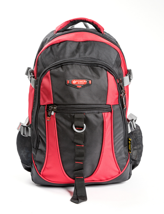 19 Inch Backpack Red School Bookbag Everyday Travel Day Pack 9608