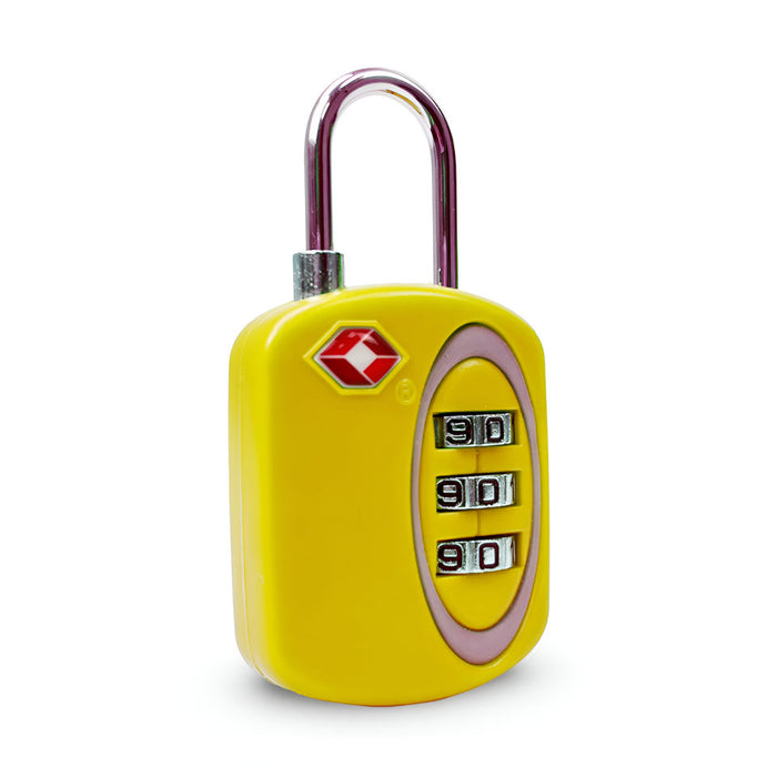 SKG 519 TSA 3-Dial Lock-Yellow