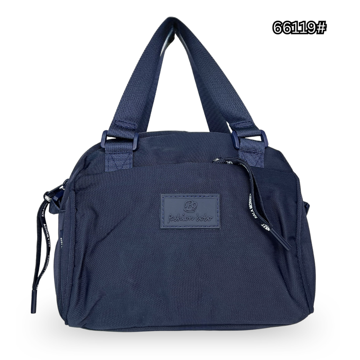66119# Lightweight Nylon Crossbody Handbag Multi Pocket Shoulder Travel Bag