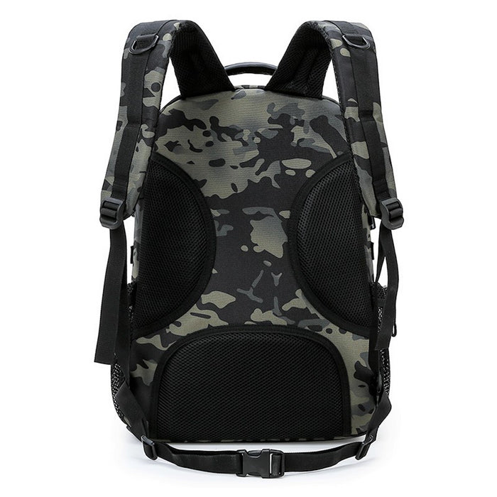 B-38055-6 Backpack-Black Camou