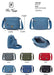 Lightweight Crossbody Bag - Everyday Travel Shoulder Bag