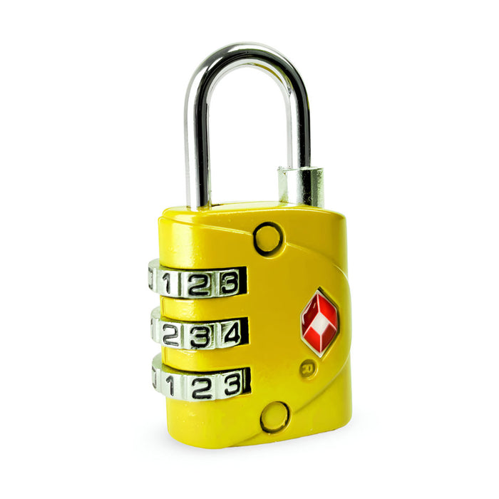 SKG 533 TSA 3-Dial Lock-Yellow