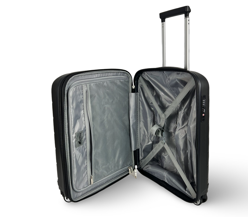 L-FY9308-20'24"28" PP Luggagge-Black