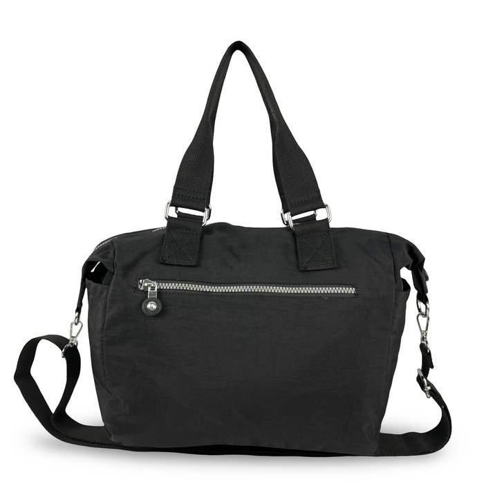 C-B 8619L-Cross Body Bag-Black 12.5'