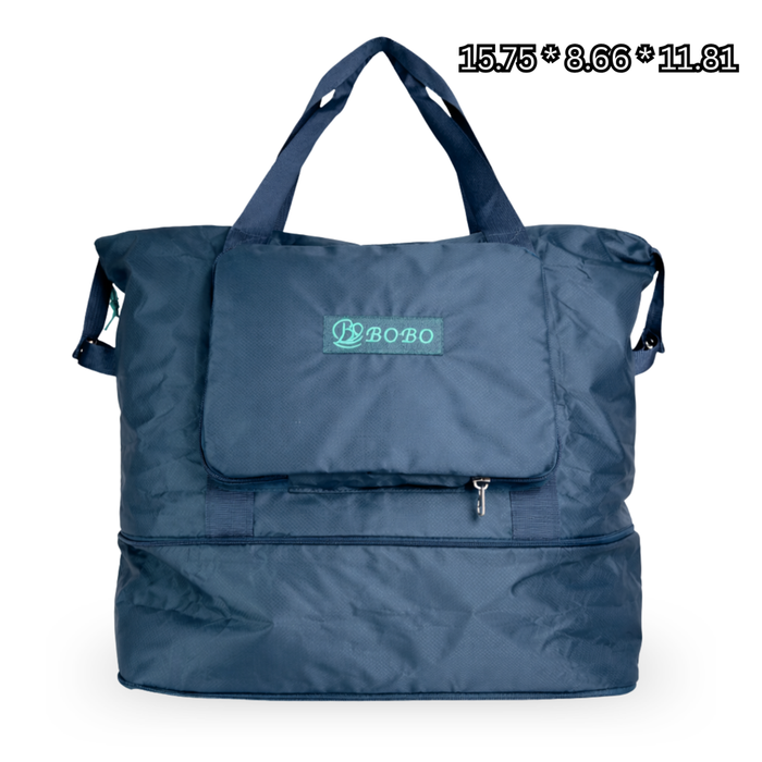 BoBo Foldable Duffel Weekender Bag – Lightweight Travel, Gym & Carry-On Tote