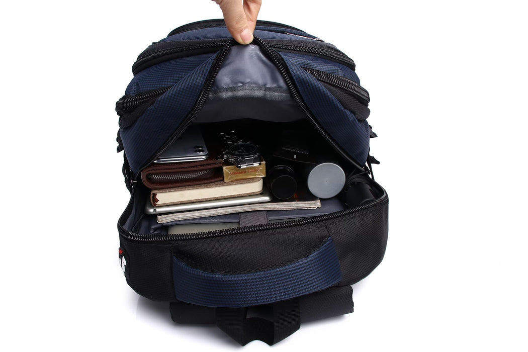 B-LB 19051 Backpack 20'-Black/Red