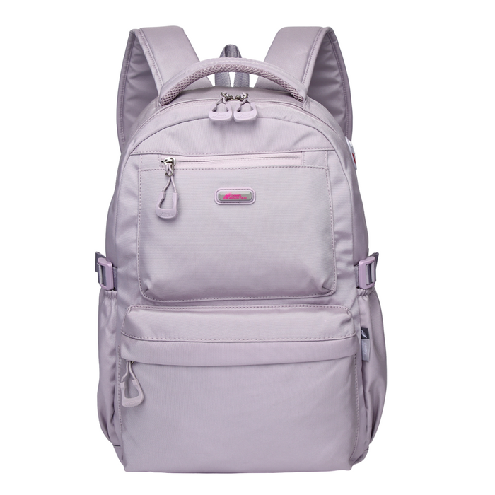 17 Inch Backpack Red Compact School Bookbag Travel Daypack BT704