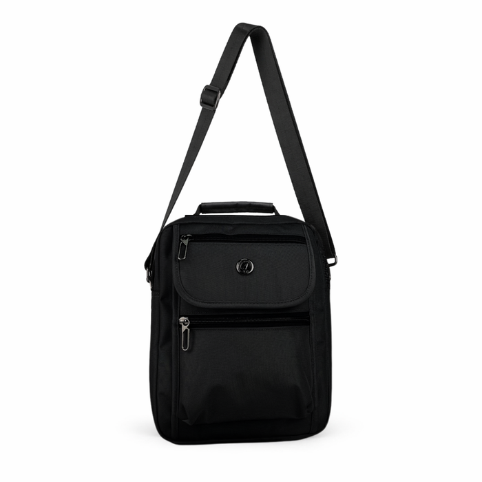 Lightweight Crossbody Bag - Multi-Pocket Everyday Purse