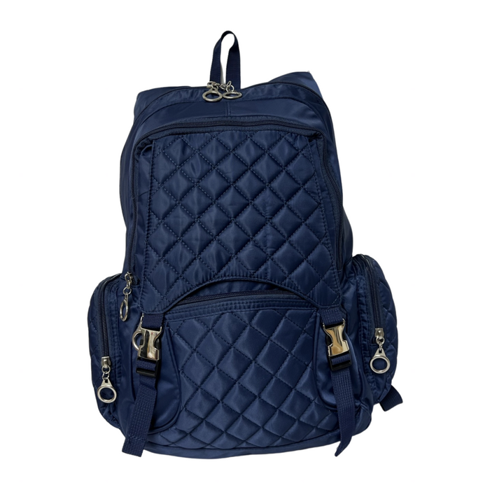 15.5 Inch Backpack Blue School Travel Bookbag Casual Daypack BH4089