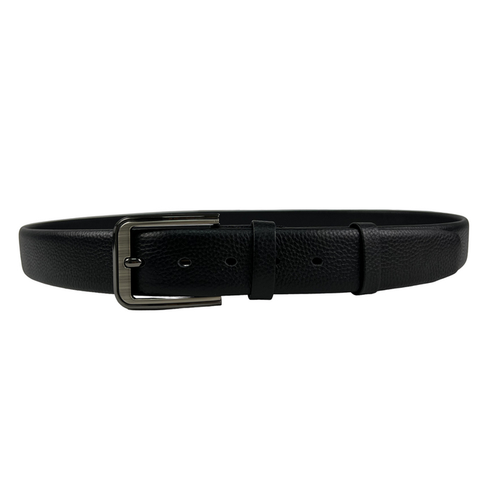 Belt Black Mens Womens Everyday Wardrobe Accessory Belt-B303