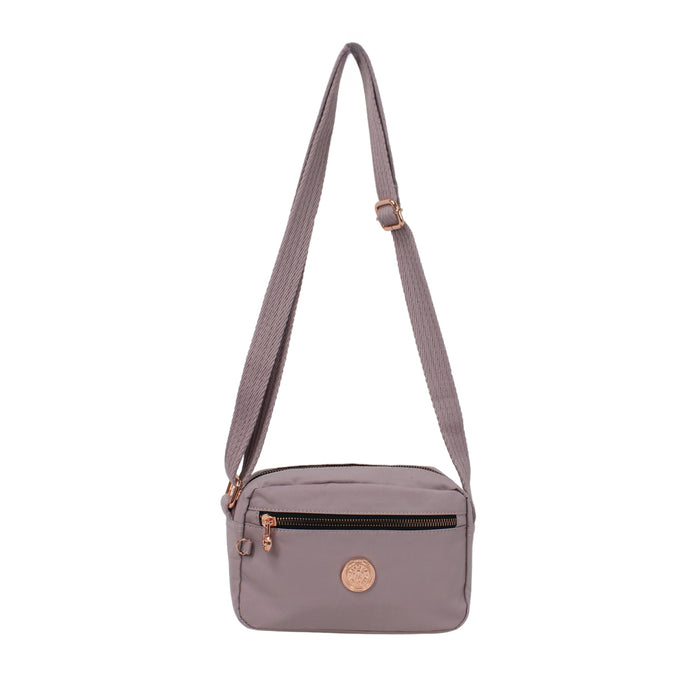 C-B 8716 Cross Body Bag-L/Purple