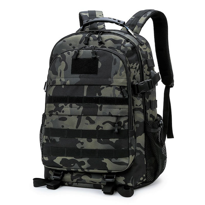 B-38055-6 Backpack-Black Camou
