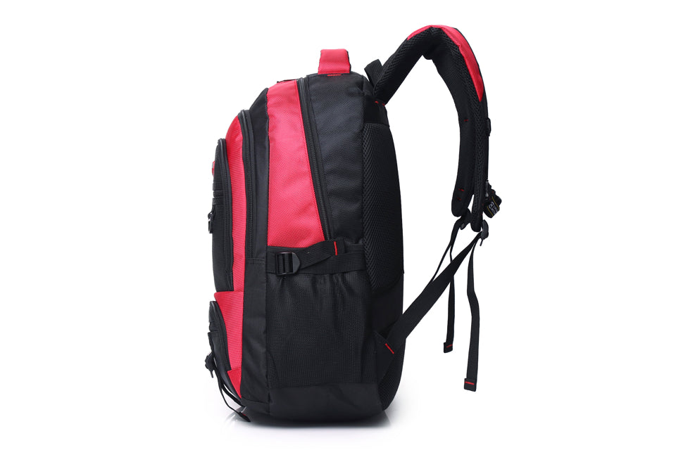 20 Inch Backpack Red School Travel Bookbag Casual Day Bag BY8213
