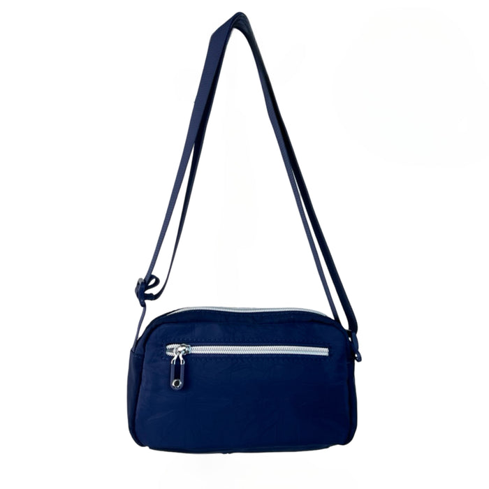 C-B 1528-1 Cross Body Bag-Blue