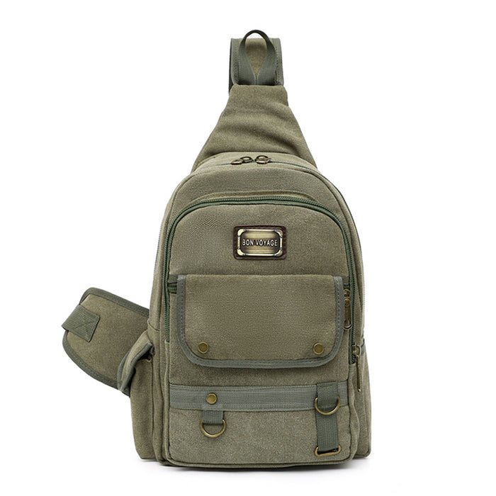 C-BQ 6127B Crossbody Bag-Army Green