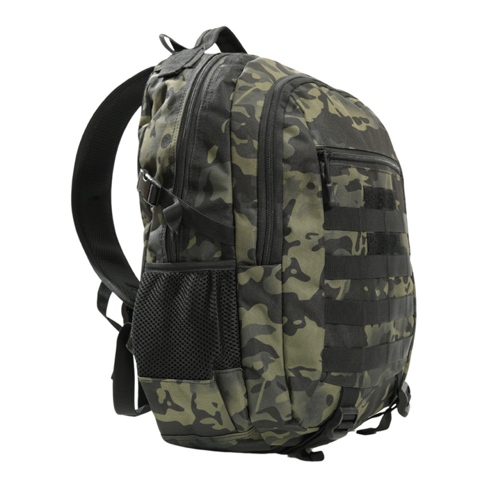 18 Inch Camouflage Backpack - Black Camou