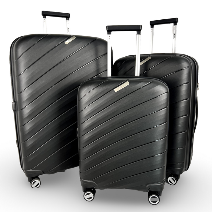 L-FY9308-20'24"28" PP Luggagge-Black