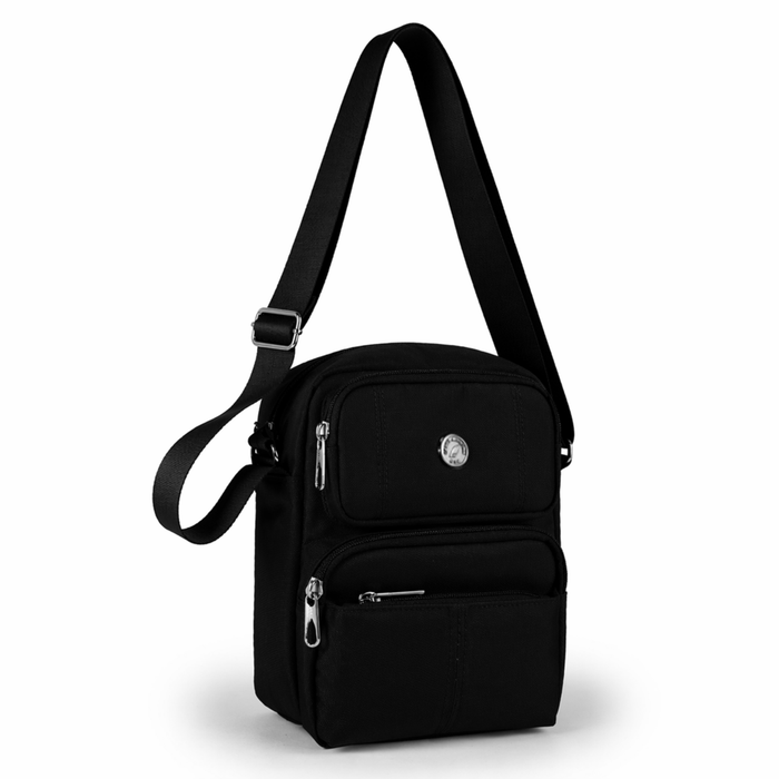 9" Crossbody Bag - Compact Travel Shoulder Purse