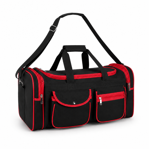 Travel Duffel Bag for Weekend Trips and Everyday Carry - Black