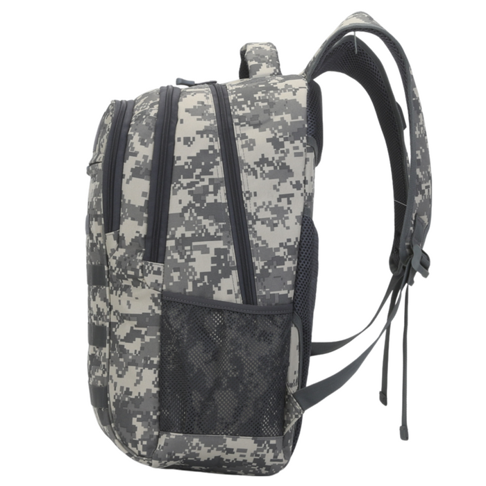 20 Inch Backpack - Grey Camou