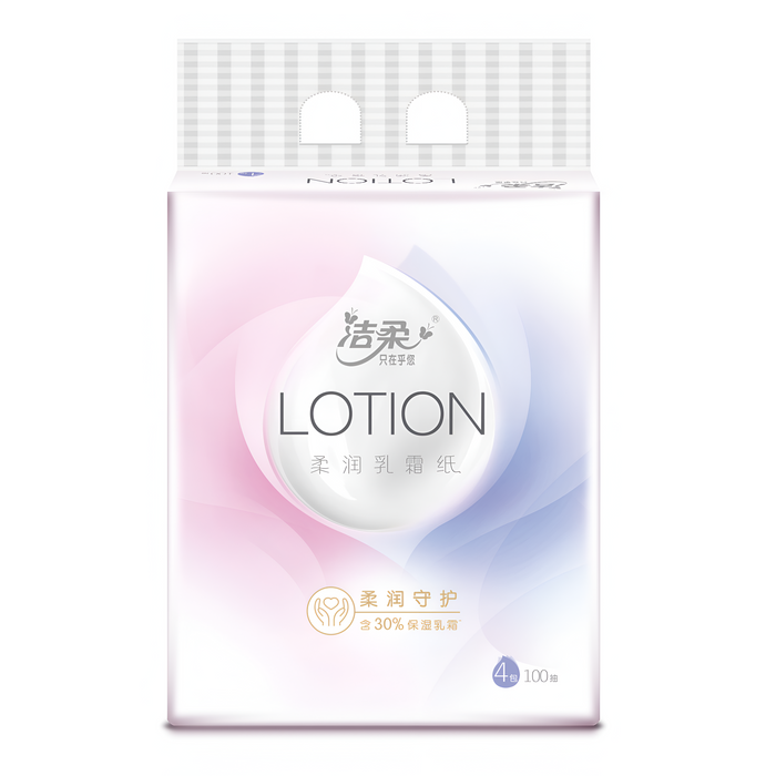 Tissue-#LR064-04 Lotion Soft Face Tissue-48 Bags/Case