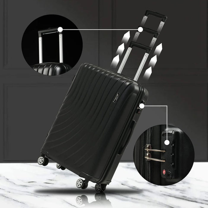 Luggage Set 3 Piece Hardside Spinner Suitcase 20 26 30 Inch TSA Lock L948A