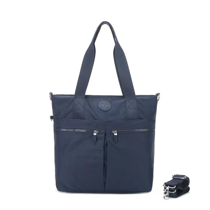 T-B 8508 Tote & Cross body 13"-Navy