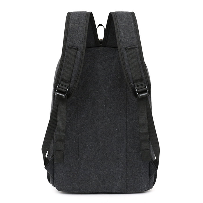 B-BQ 6120 Canvas Backpack-Black